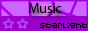 an animated purple 88 by 31 pixel website button reading 'Music, Dolls, Backgrounds, + More... Starlight MKS dot com.'
